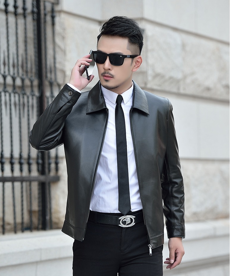 áo khoác da nhập khẩu