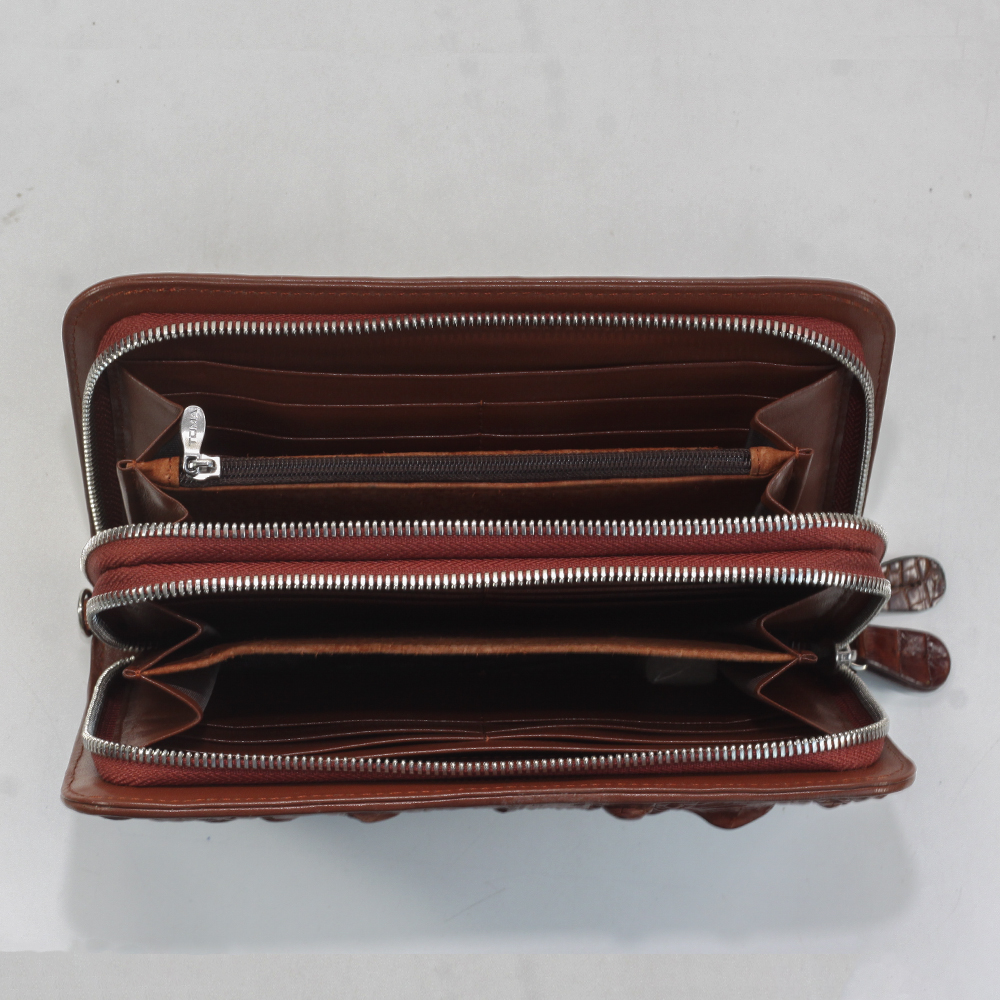 ví da cá sấu thật